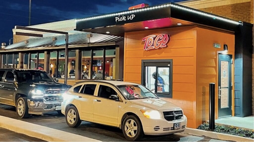 Applebees drive thru
