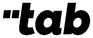 tab logo black