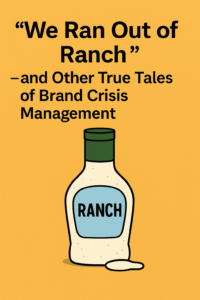 Brand crisis mangment